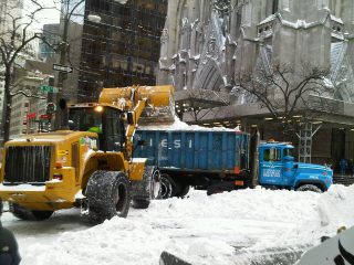 Illustration for article titled The New York City Snowpocalypse In Pictures